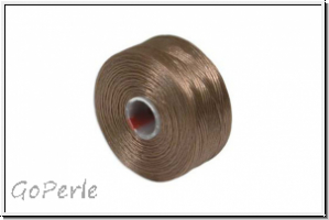 S-Lon, Size D, Beading Thread, Fdelgarn, light copper, 1 Spule